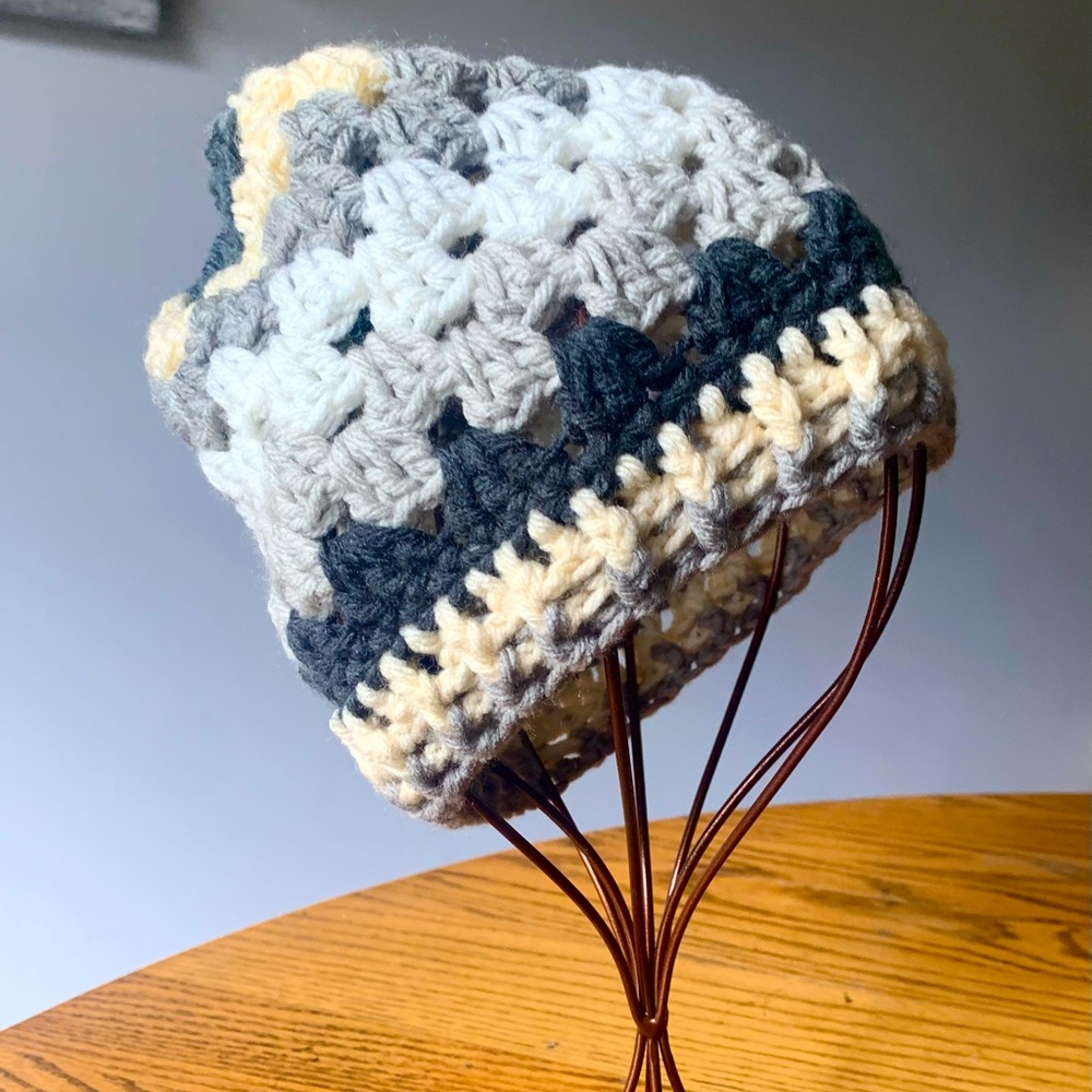 Cool granny stitch hat